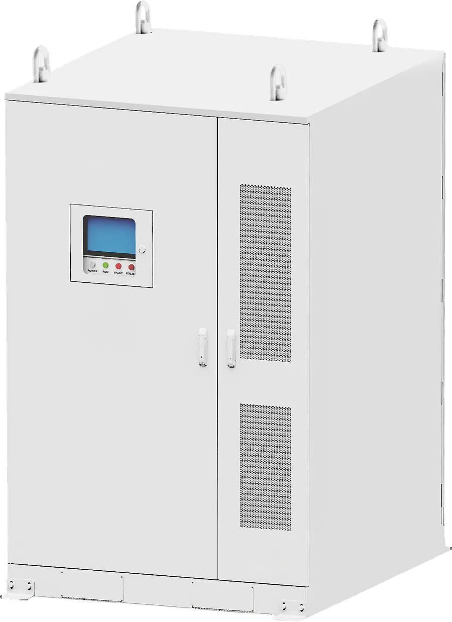 Power2Energy BESS-215 fl&uuml;ssiggek&uuml;hltes LFP-Speichersystem, freigestellt